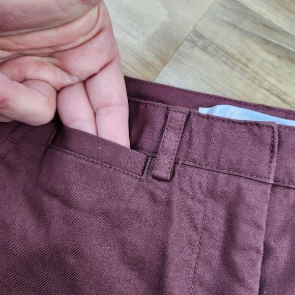 🔹️Nike Golf Burgundy Dri-Fit Pants Size 8 - Picture 8 of 11